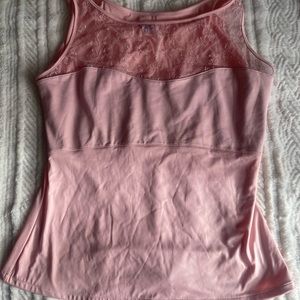 Spanx 2X Pink Lace Tank